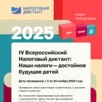 Принимайте участие в IV Всероссийском Налоговом диктанте!